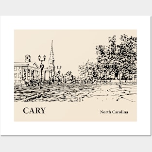 Cary - North Carolina Posters and Art